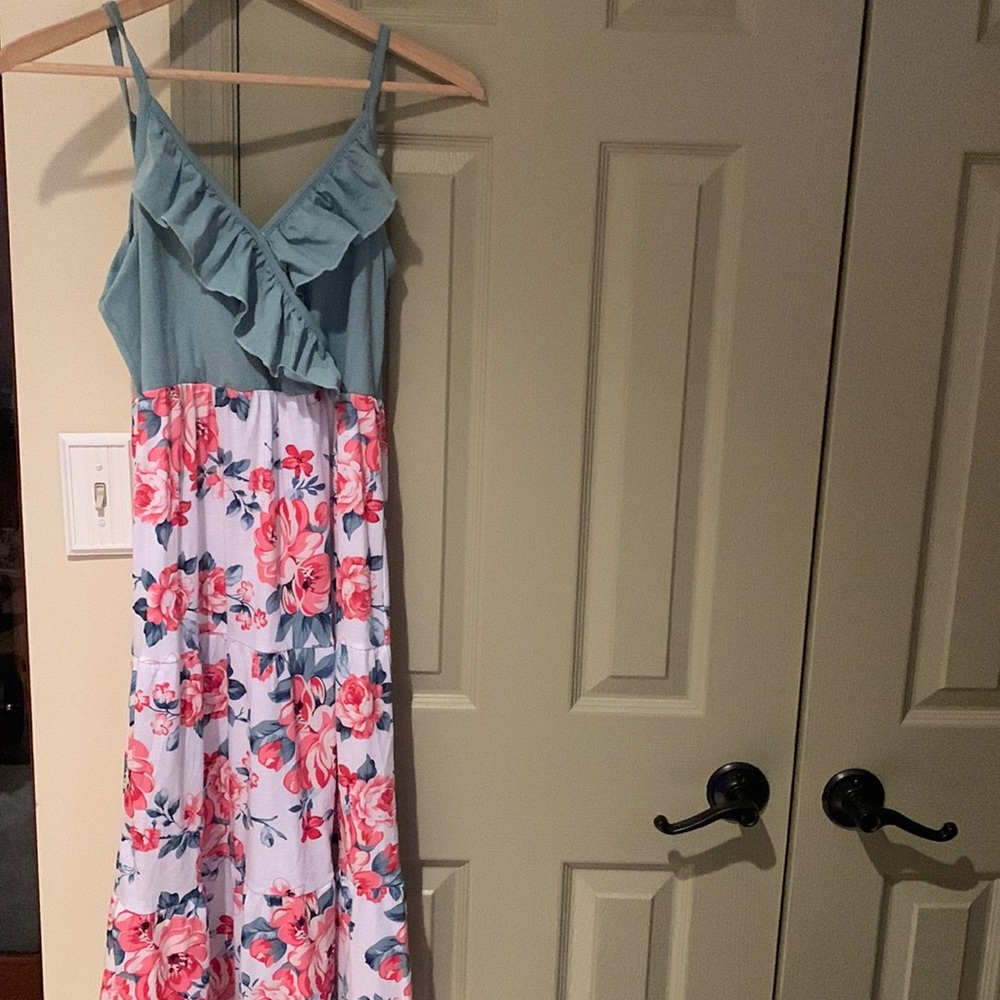 Floral print sundress
